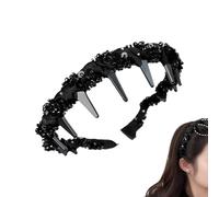 Fascia Perla Donna - Una Fascia Per Capelli Alla Moda Per Il Viaggio | Decorativo Perline per Donne Matrimonio Eventi Culturali Ufficio Viaggi
