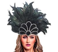 Fascia Piume Indiana Copricapo Cerchietto Carnevale Donna Parrucca Accessori Bambina 7 Anni Cerchietto Farfalla Carnevale Accessori Capodanno Elastici Metallo Accessori per Treccine Africane Accesori