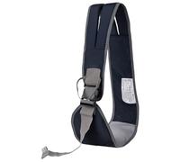 Fascia porta bebè morbida portatile ergonomica impermeabile simile al grembo materno con striscia riflettente e tracolla imbottita regolabile supporto antiscivolo per bambini (blu navy)