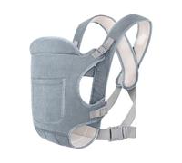 Fascia Portabebè,Supporto Leggero da Viaggio - Reggibimbi Sicuro Multiposizione con Fibbie Regolabili e Tessuto Traspirante per Portare il Bebè Quotidianamente e Avventure all'Aperto