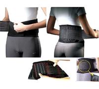 FASCIA POSTURALE ELASTICA RENI SCHIENA LOMBARE SUPPORTO TUTORE CON SOSTEGNI