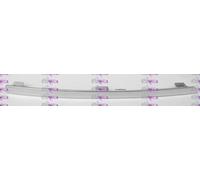 FASCIA PROFILO BARRA MODANATURA SPOILER ANTERIORE SX CROMATA AUDI Q7 2009-2015