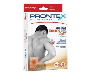Fascia prontex arnica thermo pad 10 x 17 3 pezzi