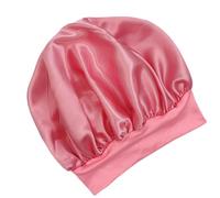 Fascia protettiva per capelli - Asciugamano in raso anti , asciugamano per capelli | Cuffia elastica in morbida seta con grande area di che rimane la testa, asciugamano in microfibra per