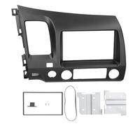 Fascia radio stereo 2Din Cornice pannello di navigazione audio DVD Cruscotto per auto dall'aspetto sofisticato 2006-2011 Guida a sinistra LHD Grigio