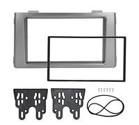 Fascia radio stereo 2DIN per auto CD DVD, pannello di rivestimento del cruscotto di ricambio, aggiorna il tuo ily 2006-2014 con materiale ABS di alta qualità, vestibilità