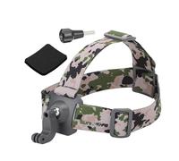 Fascia regolabile per action camera Action4/GO3 Supporto elastico per la testa Indossare fascia Action Camera Head Mount Strap Strap per sport all'aria aperta Fascia regolabile per Action Camera Prima