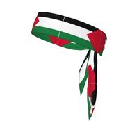 Fascia regolabile per sport con bandiera della Palestina, corsa, basket e attività atletiche