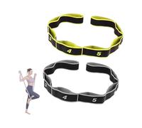 Fascia resistenza alla danza ergonomica a 8 sezioni Cintura stretching per danza Cintura per esercizi con numero Facile da usare con numero