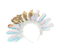 Fascia ricaricabile illuminata per le donne con motivi lampeggianti dinamici e temi per feste in cellophane intrecciato fasce luminose per le donne