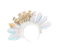 Fascia ricaricabile illuminata per le donne con motivi lampeggianti dinamici e temi per feste in cellophane intrecciato fasce luminose per le donne