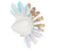 Fascia ricaricabile illuminata per le donne con motivi lampeggianti dinamici e temi per feste in cellophane intrecciato fasce luminose per le donne