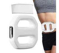 Fascia Ring - Rechargeable Deep Tissue Massager With Waist Belt | Multifunctional Full Body Sculpting Tool, Muscle Recovery And Fat Burning Trainer | For Home, Office, Gym And Travel Use
