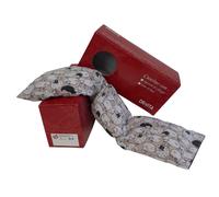 Fascia riscaldabile con semi di lino per dolori cervicali 58x12cm - Pecorelle