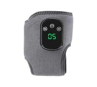 Fascia riscaldante da polso ricaricabile con ampio display LCD, cinturino di supporto regolabile per il polso con fibbia adesiva sicura, tessuto traspirante delicato sulla pelle