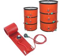 Fascia Riscaldante For Fusti In Metallo For Secchio Da 55 Galloni - Riscaldatore For Secchio In Silicone - Cuscinetto Riscaldante For Fusti Di Olio E Miele In Silicone - Riscaldatore(30L 90 * 25CM)