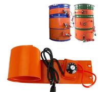 Fascia riscaldante per fusti, Cintura in silicone for riscaldatore a tamburo dell'olio con digitale o termostato 30-130 ° C. Dimensioni multiple(Knob,200L 1740x250 3000W)