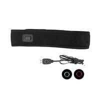 Fascia Riscaldante per la Testa, Fascia USB Elettrica da 5 V con Rivestimento in Fibra di Carbonio 3 Cuscinetti per Ingranaggi Regolazione della Temperatura Cuscino per Cintura