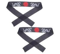 Fascia Samurai Giapponese 1 Paio in Poliestere per Allenamento
