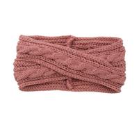 Fascia Scalda Orecchie 1 pezzo fascia invernale incrociata lavorata a maglia grosso elastico all'uncinetto turbante scaldino for le orecchie for capelli for donna ragazza Per lo sport(Color-09)