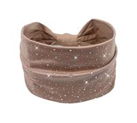 Fascia Scalda Orecchie Fascia for capelli con strass Tiara for da donna Fasce eleganti pietre e cristalli Accessori for gioielli testa elastica Per lo sport(Color 8)