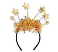 Fascia scintillante 2025 puntelli fotografici divertente fascia festa blingbling karaoke party cerchio per capelli orpelli per palcoscenico di Natale accessori per capelli per donne ragazze bambini