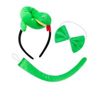 Fascia serpente per bambini, accessorio travestimento coda , cerchietto per animali | per mascherata evento scolastico carnevale rappresentazione su scena cosplay festa di compleanno riunione