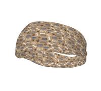 Fascia sportiva alla moda YUGTAEE Cute Dog Bone Bowl Woof Paw Picture Fasce Assorbe il sudore per uomini e donne