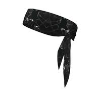 Fascia sportiva con finestra rotta, double-face, traspirante, traspirante, traspirante, per corsa, tennis, ciclismo