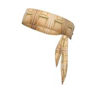 Fascia sportiva da costruzione antica con fascia stampata, adatta per basket, corsa, tennis, karate e atletica leggera