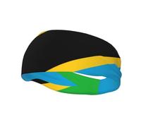Fascia sportiva decorativa YYHWHJDE con bandiera della Tanzania, elastica, traspirante, morbida e traspirante, per uomini e donne