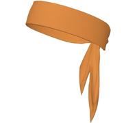 Fascia sportiva per la testa con immagine del sole rosso al tramonto, ad asciugatura rapida, traspirante, per donne, ragazze e uomini, per allenamento. Leggera, traspirante.