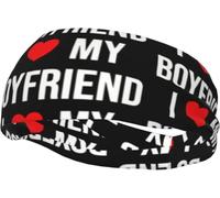 Fascia sportiva unisex I Love My Boyfriend per la corsa