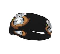 Fascia sportiva versatile YYHWHJDE Little koala in the tree hole prints - elastico e traspirante fascia per yoga e fitness
