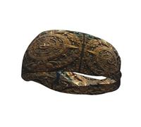 Fascia sportiva versatile YYHWHJDE Maya Calendar End of The World Stampe - Fascia elastica e traspirante per yoga, fitness