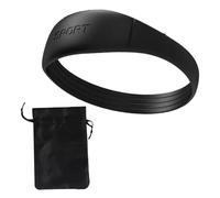 Zialofi Fascia Stabilizzatrice per La Rotula Regolabile con Borsa con Coulisse per Esercizi di Ciclismo. Accessorio Versatile con Diametro Interno di 8 Cm, 1 Pezzo Nero