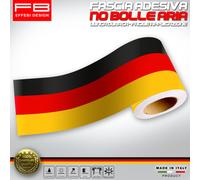 Fascia Striscia Adesiva Bandiera Germania Flag Stripes Germany Audi Bmw Porsche