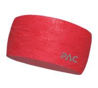 Fascia tergisudore P.A.C Total Black Merino rosso