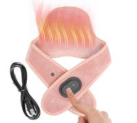 Fascia Termica Collo,Massaggiatore Ergonomico Regolabile | Cuscinetto Riscaldante Elettrico Per Collo - Per Sollievo Disagio Dolore Muscolare Rigidità Uomini Anziani Ufficio Casa Compleanno Natale