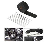 fascia termica in titanio 15 Metri benda bende termica scarico marmitta