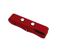 Fascia toracica di ricambio per Polar H10 Polar H9 Polar H7, cinturino toracico regolabile HRM morbido di ricambio compatibile con sensore di frequenza cardiaca Polar (rosso)