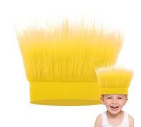 Fascia Troll, parrucca per capelli pazzi, accessorio per costume di Halloween, copricapo comodo, fascia per capelli, di incoraggiamento per donne, uomini e adolescenti