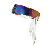 Fascia unisex con stampa di intelligenza artificiale, traspirante, morbida e traspirante, per uomini o donne