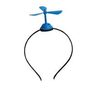 Fascia unisex per capelli con mulino a vento, leggera, elastica, versatile parodia - accessorio per uomini e donne, comodo da indossare tutti i giorni, feste, blu