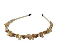 Fascia versatile da donna, elegante accessorio per capelli per tutte le stagioni, perfetta per il controllo dei capelli e la decorazione, ideale da abbinare a orecchini e collane (kaki, taglia unica)