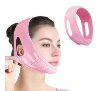 Fascia Viso Lifting, Maschere Riutilizzabili a V, Maschera per Lifting, Maschera Lifting Doppio Mento, Doppio Mento Maschera Viso Snellente per Rassodare e Dimagrire il Viso