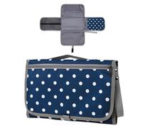 Fasciatoio da viaggio | Tappetino per cambio pannolini riutilizzabile | Impermeabile morbido fasciatoio | Protezione portatile per il letto notturno | Facile da pulire per i nuovi genitori