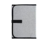 Fasciatoio, impermeabile, pieghevole, per bambini, portatile, per cambio pannolini, igienici compatti, categoria prima infanzia, accessorio per esterni con motivo grigio