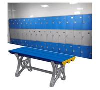 Fasciatoio lungo in plastica ABS impermeabile per bagno, spogliatoio e piscina pubblica, elegante perfetto per spogliatoi e docce