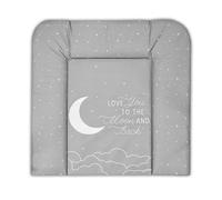 Fasciatoio neonato 75x72 cm - materassino portatile universale lavabile e impermeabile su cassettiera lavatrice e tavolo cuscino da viaggio tappetino materasso Galassia